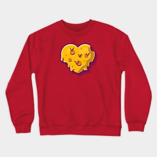 Cheese Love Melted Cartoon Crewneck Sweatshirt